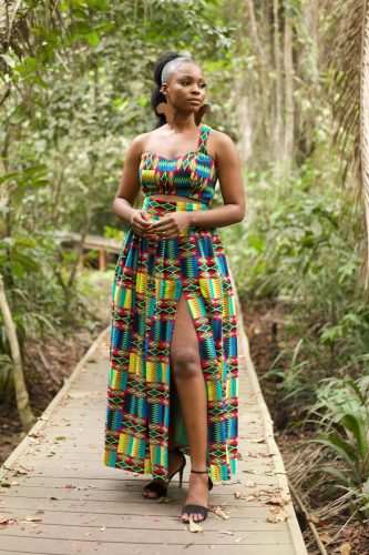 Crop Top Ankara Outfits