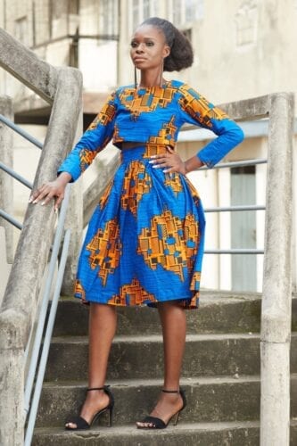 Crop Top Ankara Outfits