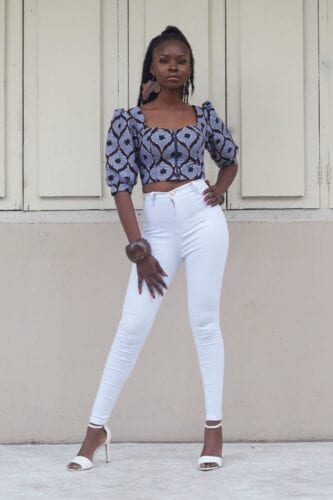 Crop Top Ankara Outfits