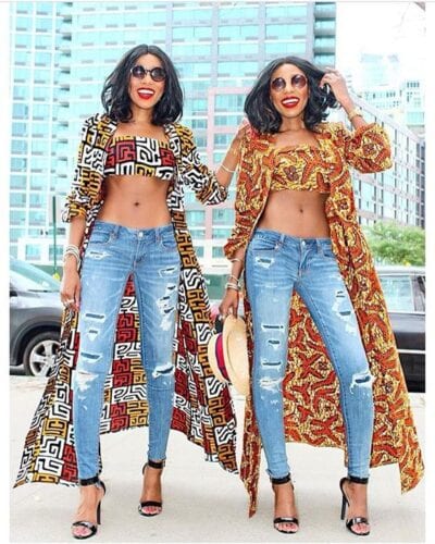 Crop Top Ankara Outfits