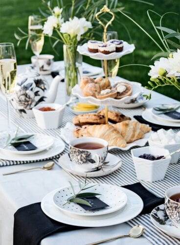 Backyard Tea Party Decor