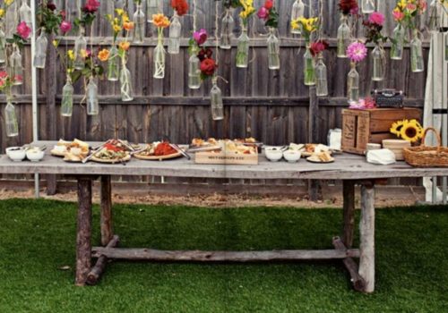 Backyard Tea Party Decor