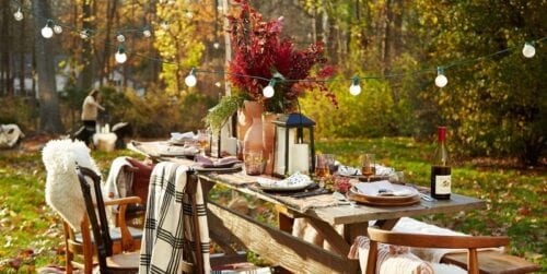 Backyard Tea Party Decor