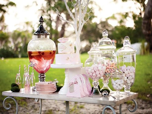 Backyard Tea Party Decor