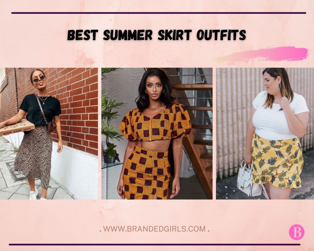 Summer Skirt Outfits