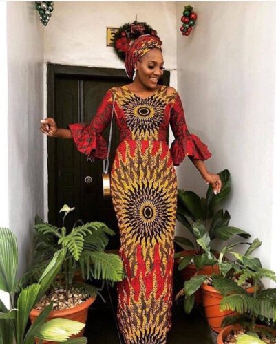 Dashiki Gown