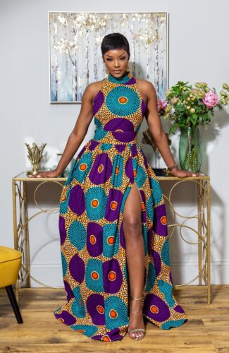 Dashiki Gown