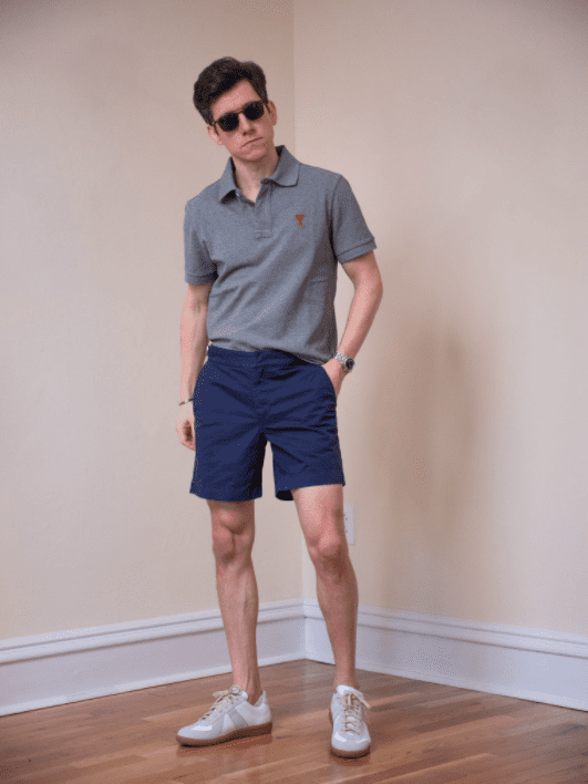 Skinny Men Shorts Outfits