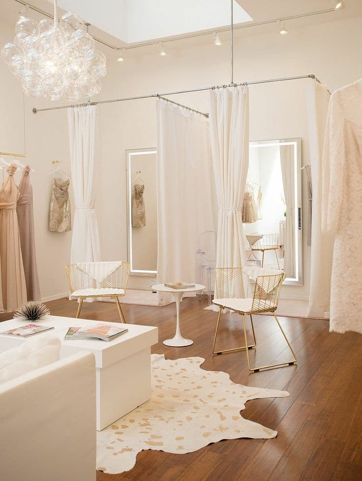 Small boutique interior design