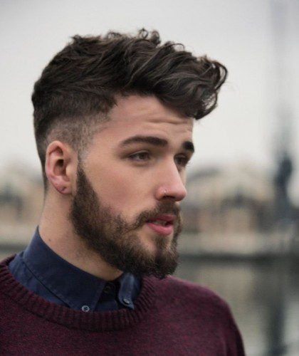 Cool beard styles for skinny men