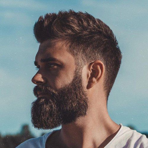 Cool beard styles for skinny men