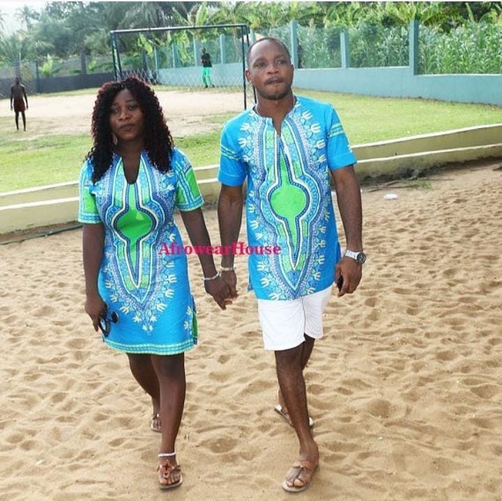 Matching Dashiki Outfits for Couples