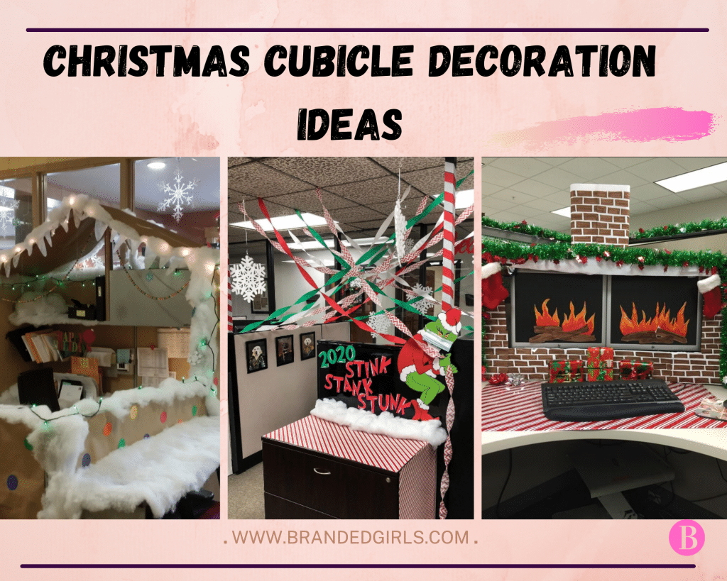 Christmas Cubicle Decoration Ideas