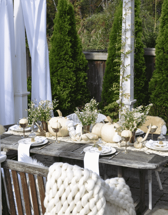 Outdoor Thanksgiving Decoration Ideas