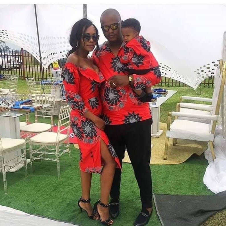 20 matching family dashiki outfits to try for family photos