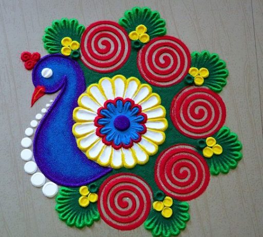 rangoli designs for holi