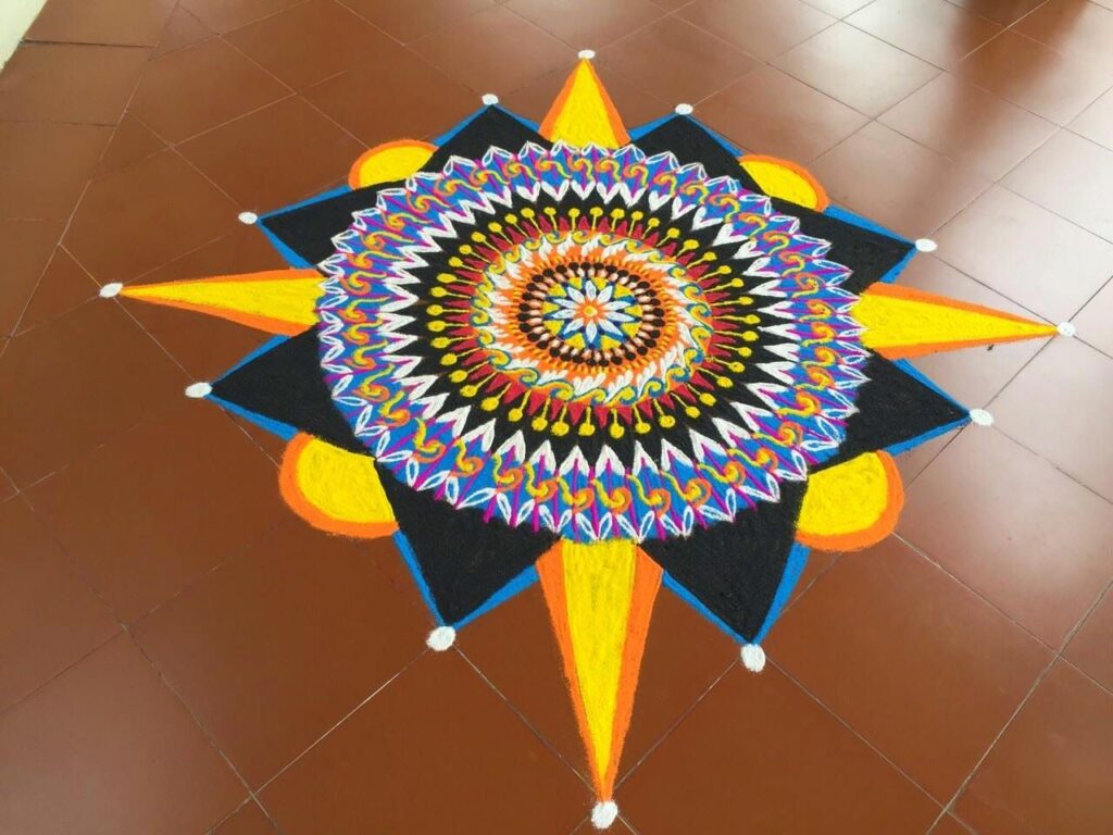 rangoli designs for holi