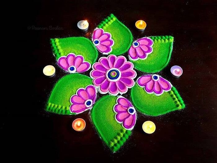 rangoli designs for holi