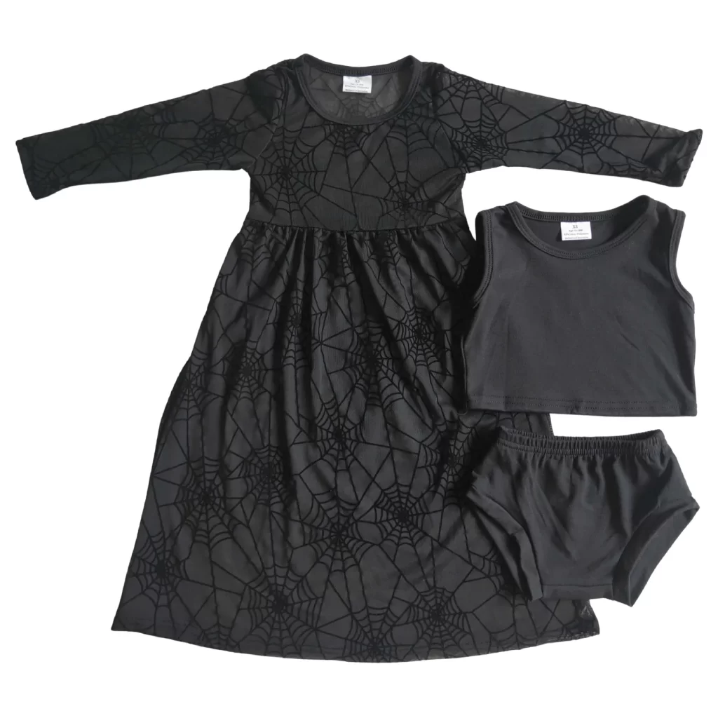 Goth baby clothes