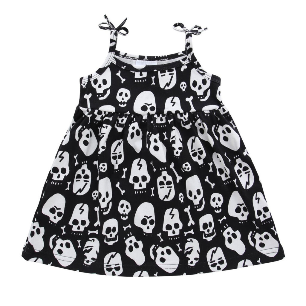 Goth baby clothes