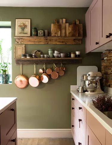 green kitchen ideas