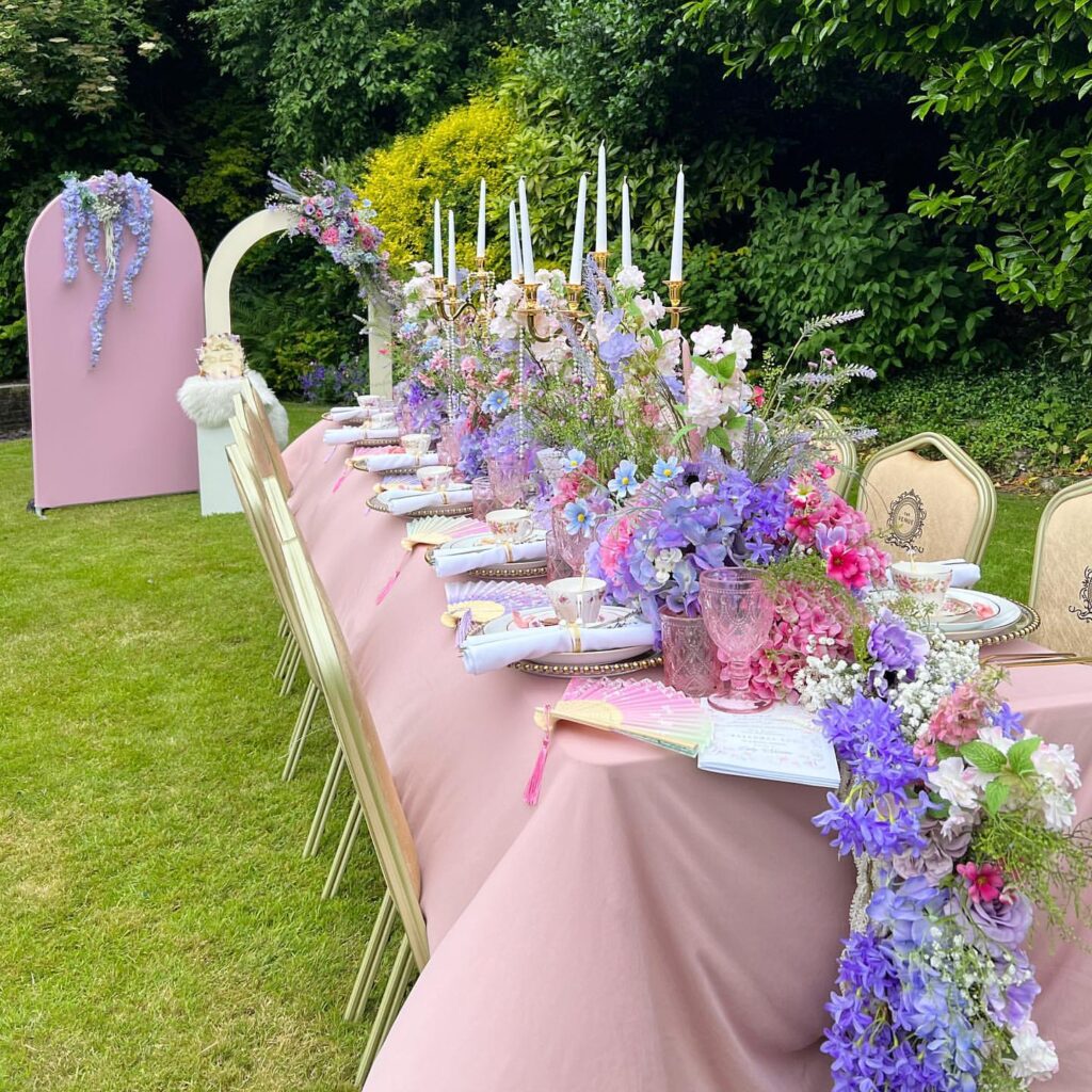 how to plan a vintage tea party