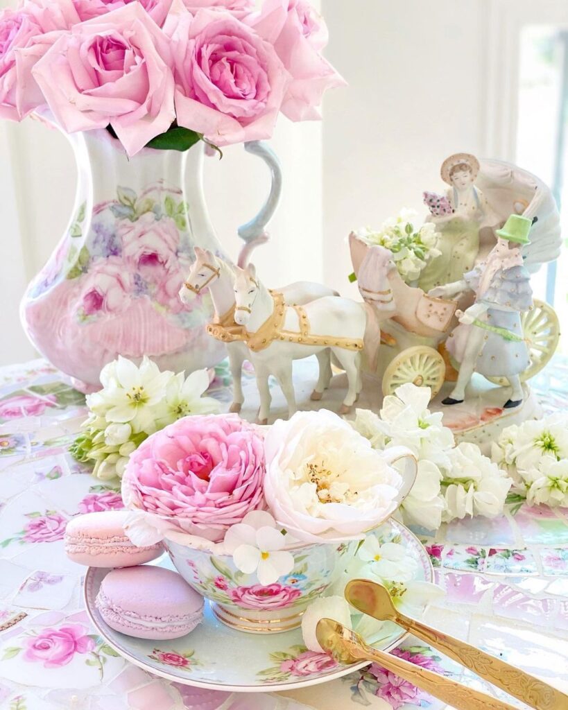 how to plan a vintage tea party