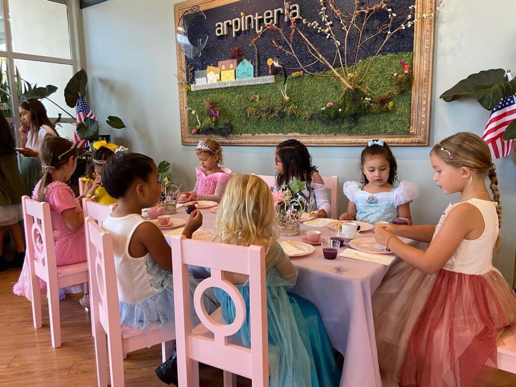 how to plan a vintage tea party for kids