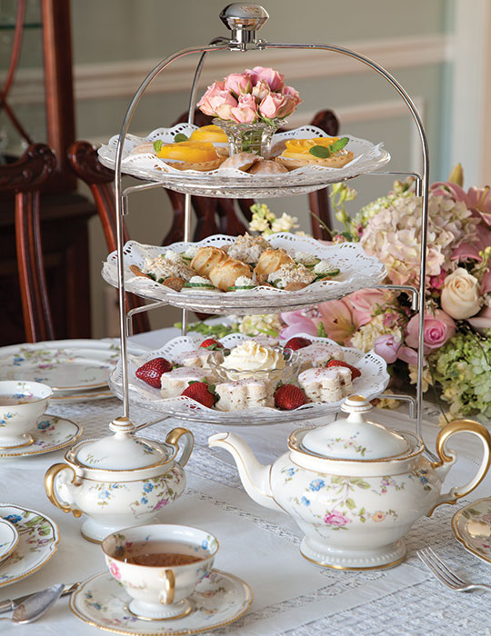 how to plan a vintage tea party