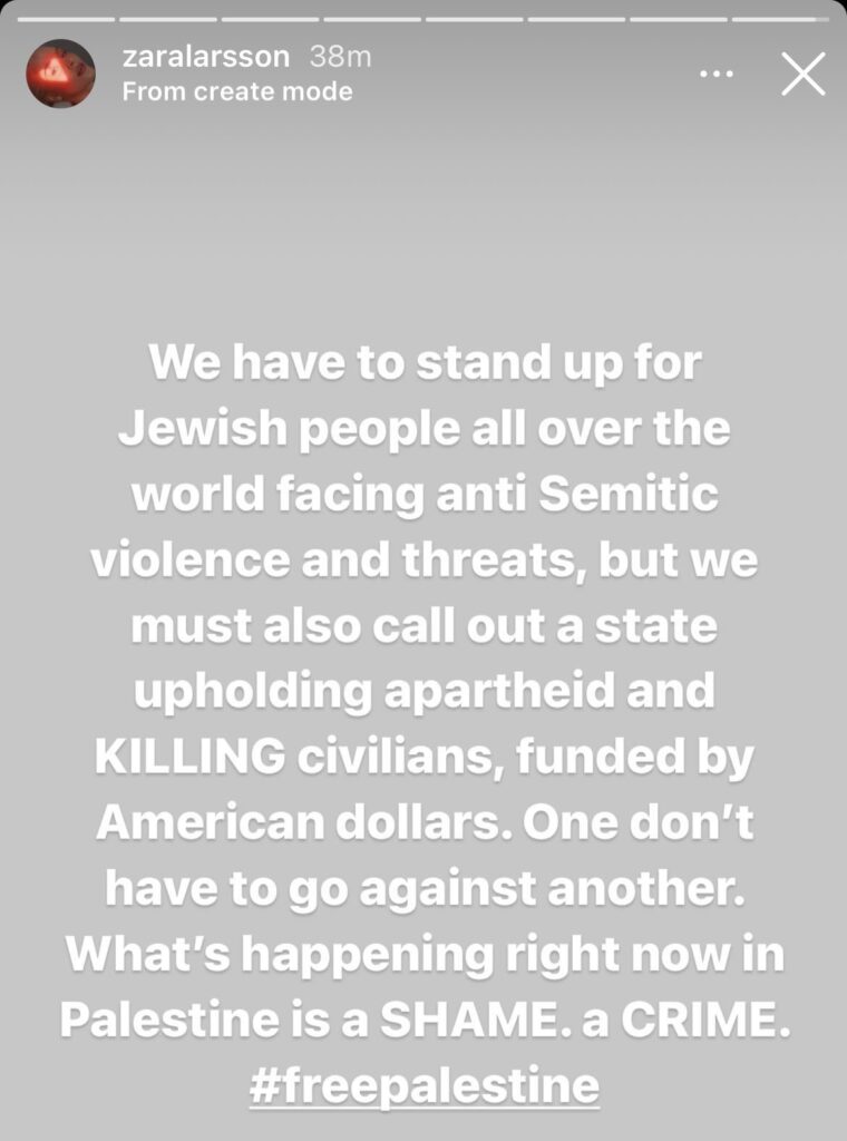 Celebrities Supporting Palestine